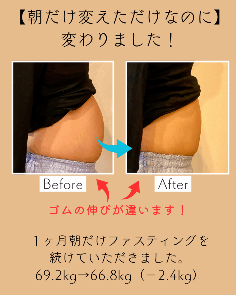 朝だけファスティング